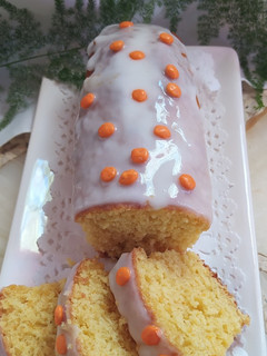 Una foto de Budín De Mandarina Muy Fácil