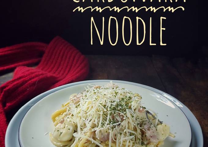 Resep Carbonara Noodle Mie Carbonara Oleh Murni Cookpad