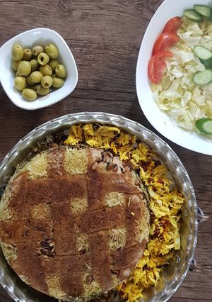 عکسی از دستور پلو شوشتری