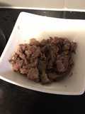 Stewed beef shin (pre10m,cooker 1 h)