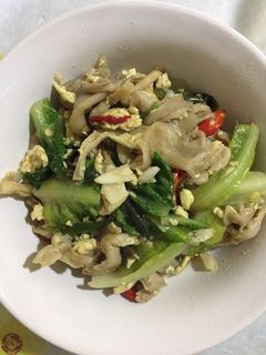 Foto resep Tumis Jamur Tiram Selada Romaine