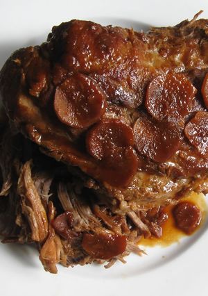 A picture of Pressure Cooker Japanese Pork Roast (Pulled Pork).