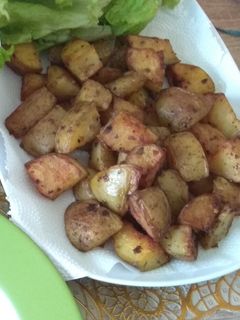 Foto resep Roasted Potatoes with Herbs (tanpa oven)