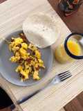 Huevo con chorizo