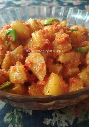 Foto resep Sambel goreng kentang