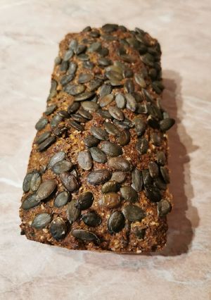 Keto vagy low carb magvas kenyér recept fotója