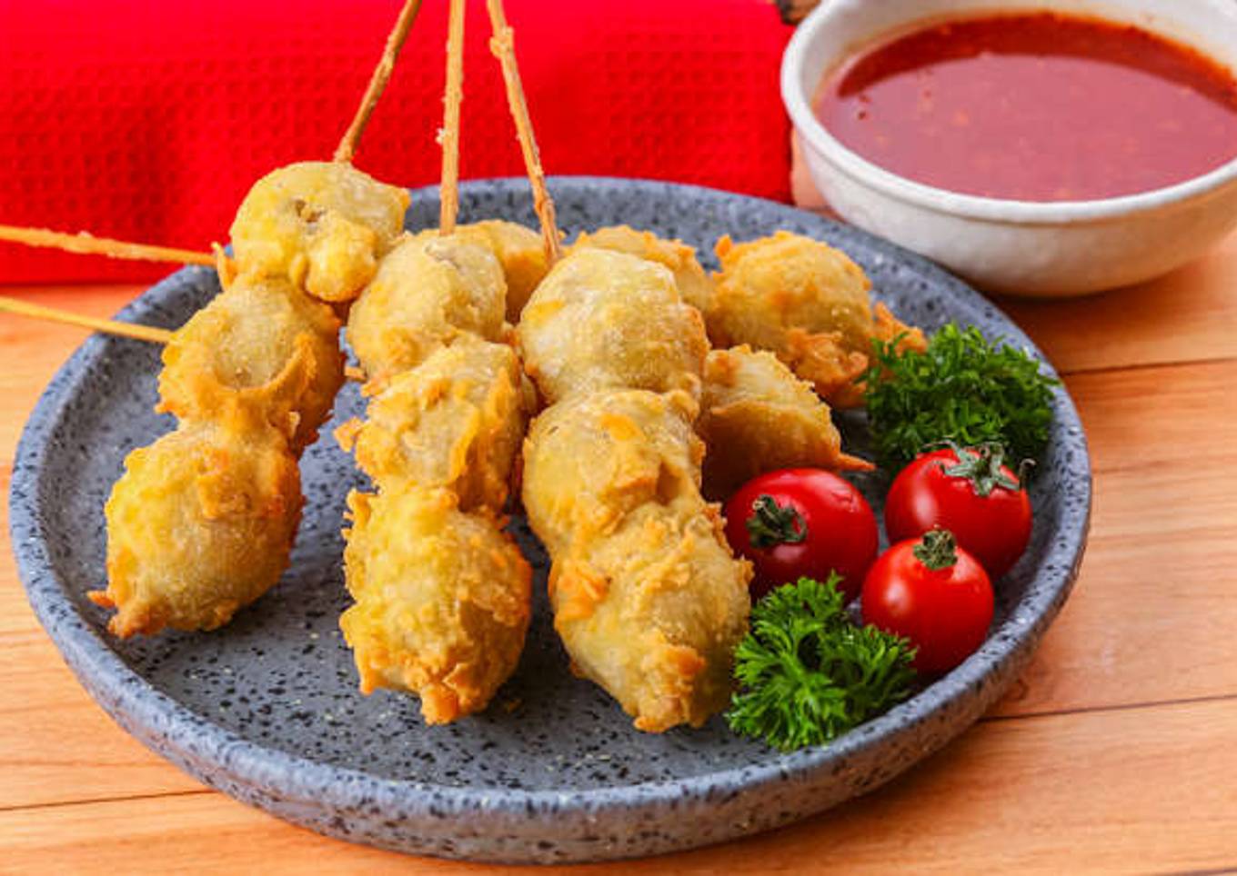 Resep Sate Bakso Crispy