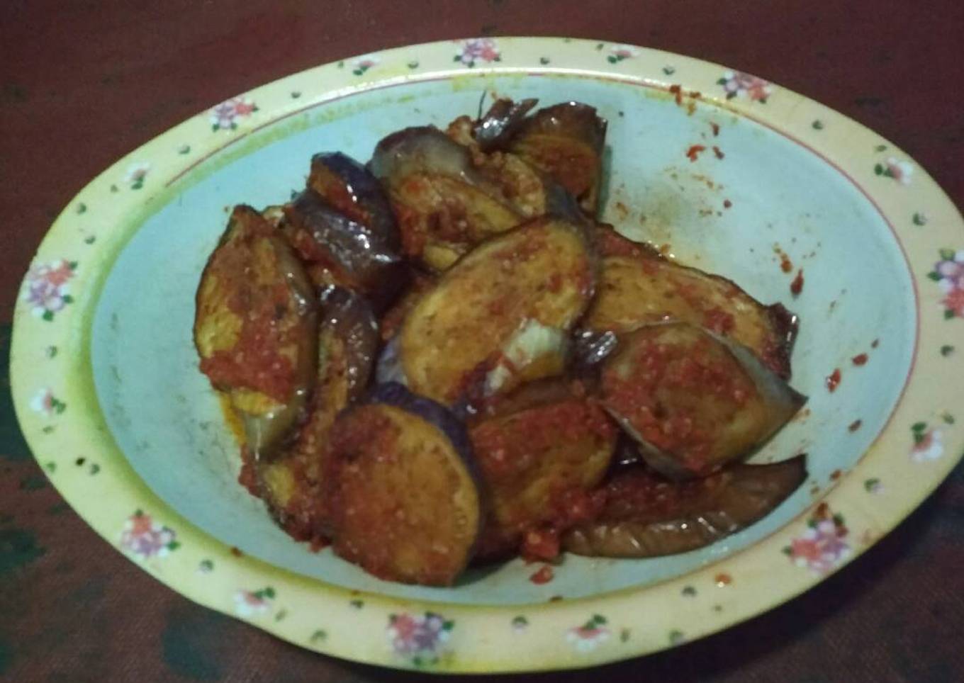 Terong balado oma'ni