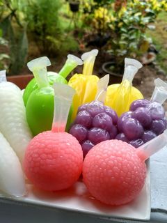 Foto resep Puding sedot / Pudot bentuk buah