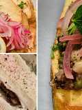 Wagyu Bone Marrow on Toast with Red Onion, Capers, and Lemon