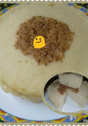عکسی از دستور کیک یزدی بدون فر