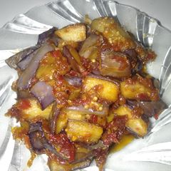 A picture of Sambal terong.