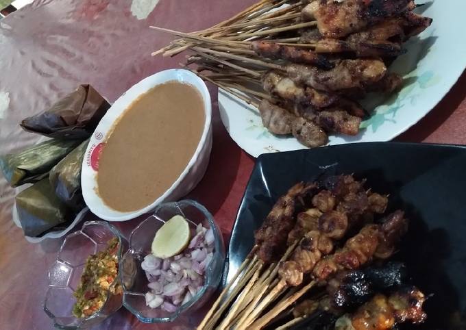 Resep 95. Sate Manis Ayam dan Jamur Berempah Anti Gagal