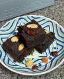 Almond Flour Dried Fruit Dark Chocolate Brownies