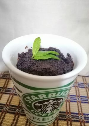 صورة لوصفة كيك الكوب بالمايكرويف