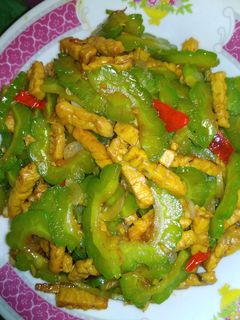 Foto resep Tumis pare tempe