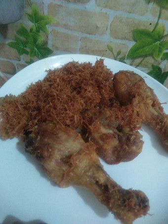 Cara Buat Ayam goreng serundeng gurih Bahan Sederhana