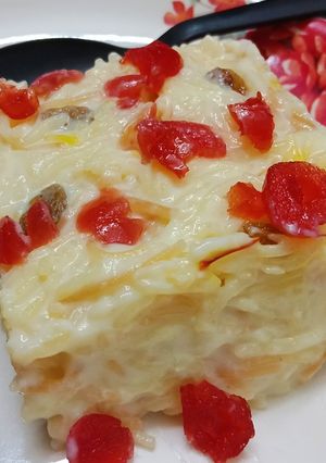 A picture of Vermicelli cake.
