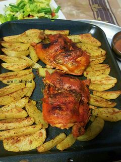 صورة لوصفة بطاطا ودجز