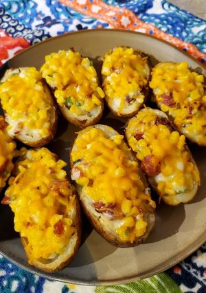 A picture of Konchijeu potato skins.