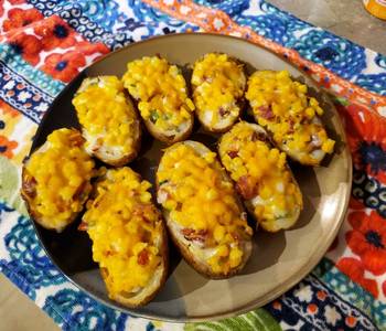 Fast Cooking Methods Konchijeu potato skins Delicious and Healthy