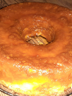 Una foto de Budín de pan
