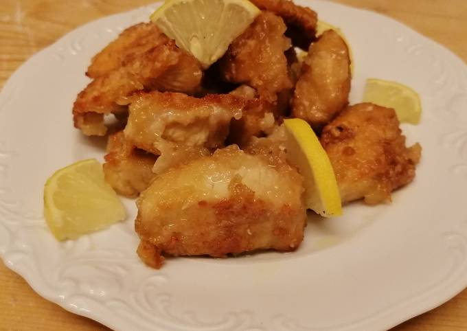 Pollo karaage veloce