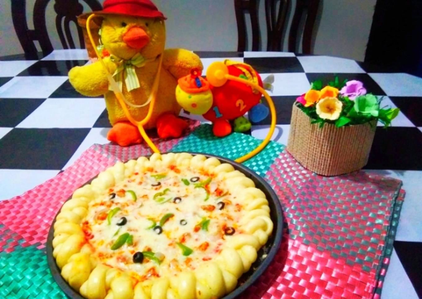 Chicken Tikka pizza