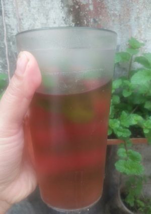 Foto resep Teh daun Mint