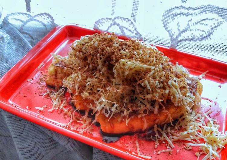 Recipe of Homemade Pisang Keju Milo / Milo and Cheese Fried Banana