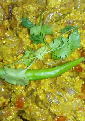 A picture of Paneer malaiwala.