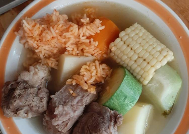 Caldo de res (sencillo)