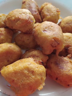 Una foto de Buñuelos de atún en aceite para celíacos