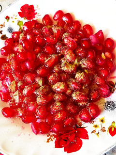عکسی از دستور انار دونه دونه
