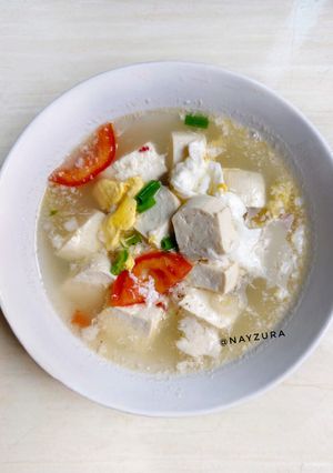 Foto resep Sup Tahu Telur
