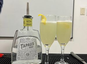 Una foto de Pisco sour
