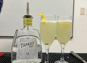 Una foto de Pisco sour
