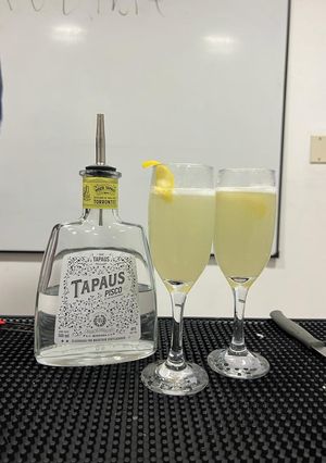 Una foto de Pisco sour