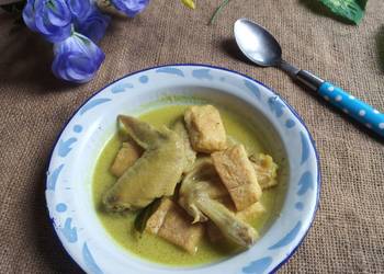 Resep Unik Kari Ayam Tahu Praktis Enak