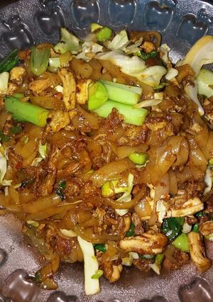 Foto resep Kwetiau goreng pete