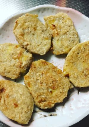 Hình của món Ăn dặm 9 tháng bánh chuối yến mạch.