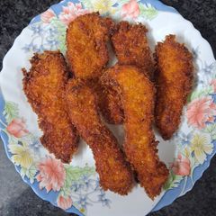 Crispy butter chicken A picture of Crispy butter chicken.