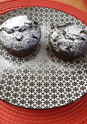 Φωτογραφία της συνταγής Muffins με κακάο και λάδι