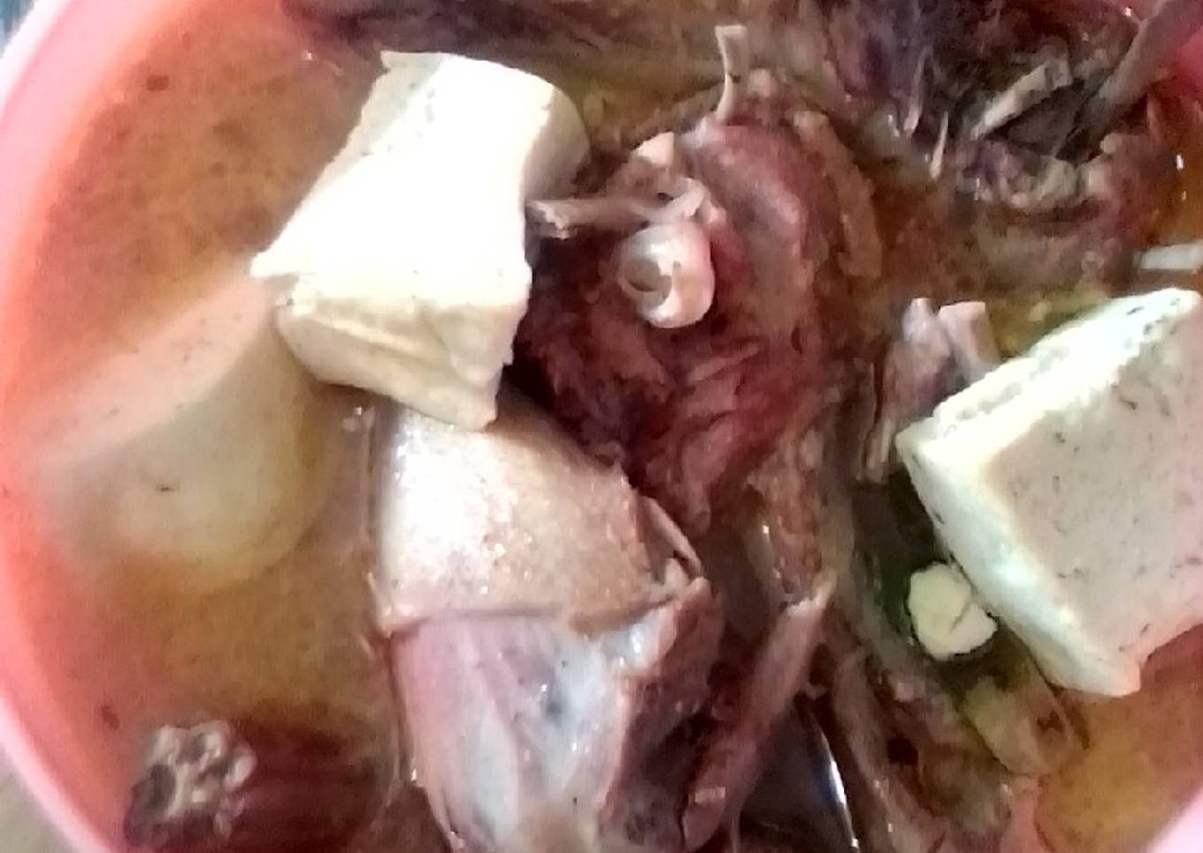 Kare bebek tahu putih