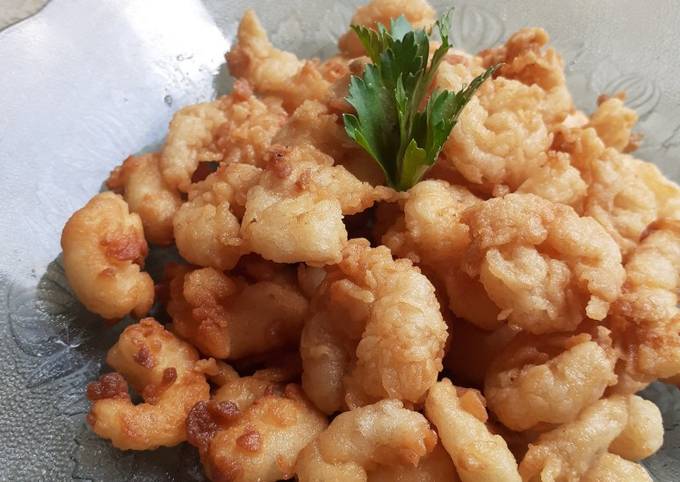 Udang Goreng Tepung, Awet Crispy No MSG