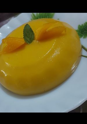 আমের পুডিং (aamer pudding recipe in Bengali) রেসিপির প্রধান ছবি