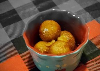 Easiest Way to Recipe Delicious Semolinasooji gulab jamun