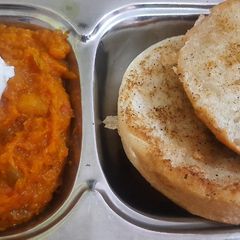 A picture of Pav bhaji.