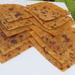 A picture of Carrot chapatis.