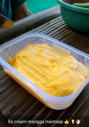 Foto resep Es cream mangga